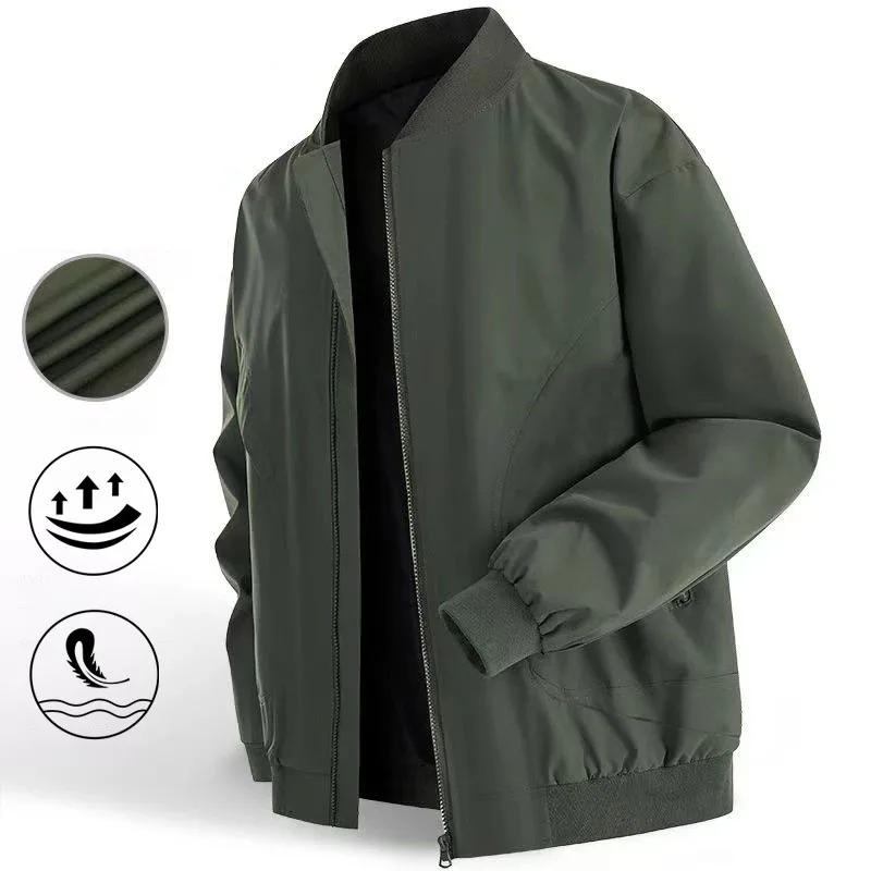 Men s Baseball Jacket Zipper Windproof Breathable Stylish Bomber Jacket Spring New Fashion Streetwear Basic Style M білий
Men s Baseball Jacket Zipper Windproof Breathable Stylish Bomber Jacket Spring New Fashion Streetwear Basic Style M білий