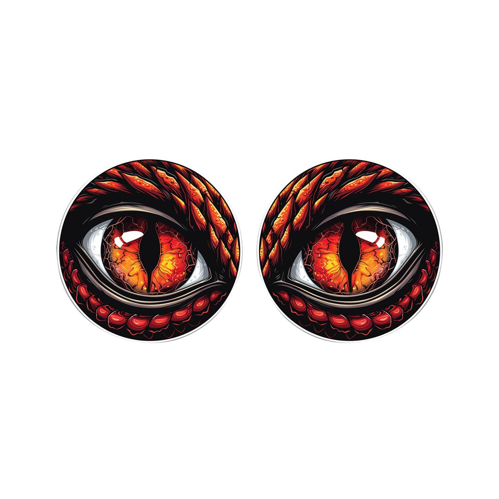 Красочные глаза дракона, наклейка на фару, наклейка на фару, круглая наклейка на фару, 3D стереоскопическая наклейка, забавная наклейка на автомобиль One Size
Красочные глаза дракона, наклейка на фару, наклейка на фару, круглая наклейка на фару, 3D стереоскопическая наклейка, забавная наклейка на автомобиль One Size