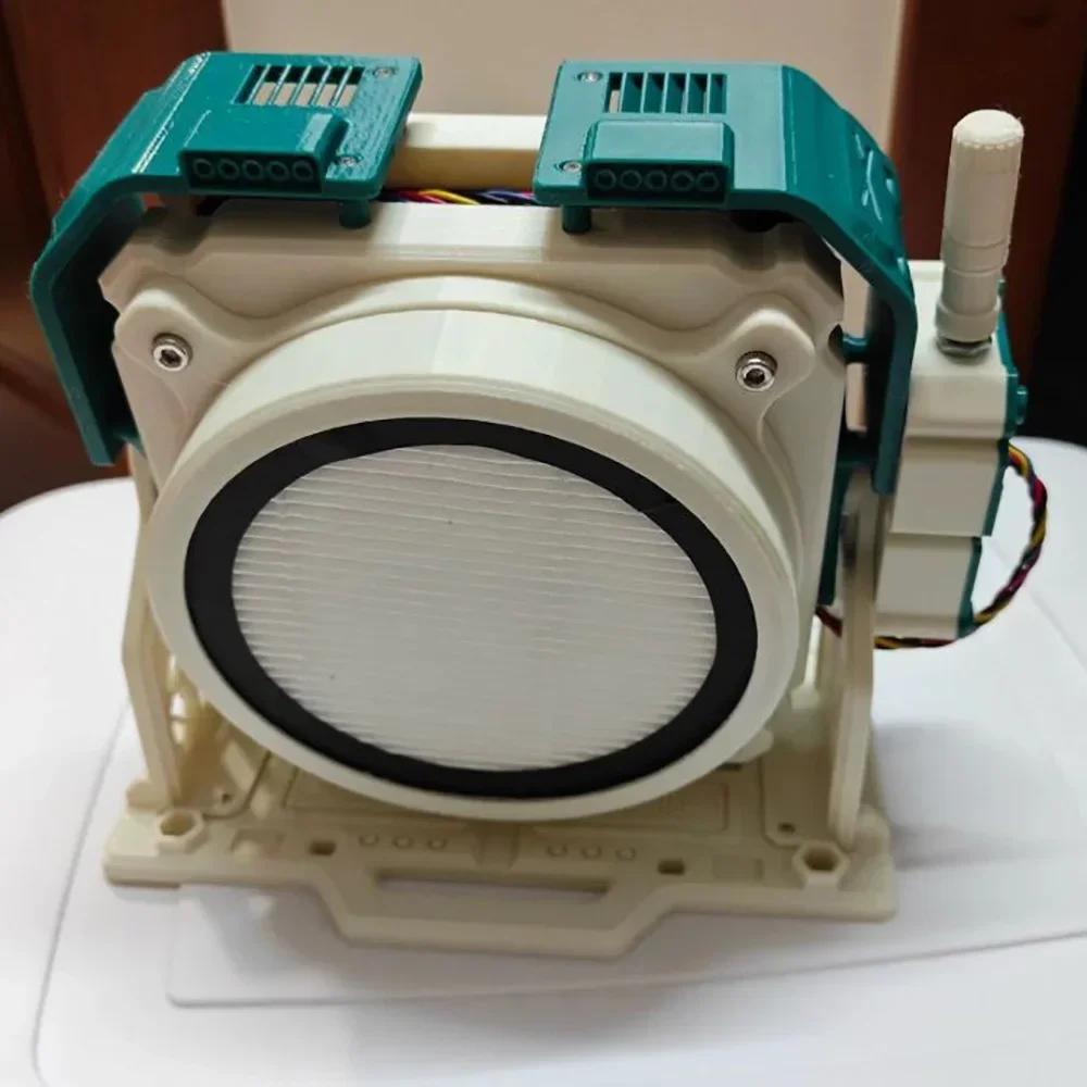 3D Printed Mecha-style Fan Bracket Adjustable Speed DIY 12cm Fan For Home Desk Decoration Accessories
3D Printed Mecha-style Fan Bracket Adjustable Speed DIY 12cm Fan For Home Desk Decoration Accessories