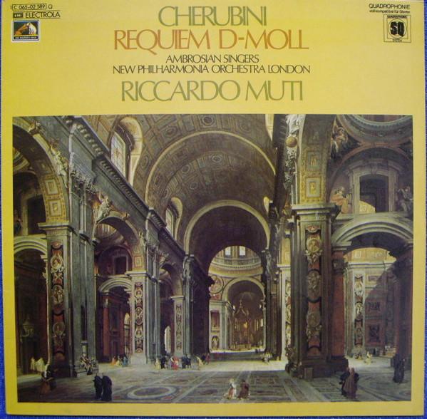 LP Record LUIGI CHERUBINI THE AMBROSIAN SIN Requiem DMoll 06502589 EMI Electrola 1975 Germany Classical Used
LP Record LUIGI CHERUBINI THE AMBROSIAN SIN Requiem DMoll 06502589 EMI Electrola 1975 Germany Classical Used