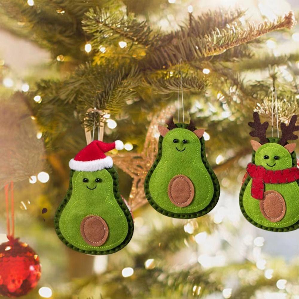 3Pcs Kawaii Avocado Hanging Pendants Cartoon Christmas Tree Pendant Living Room зелёный
3Pcs Kawaii Avocado Hanging Pendants Cartoon Christmas Tree Pendant Living Room зелёный
