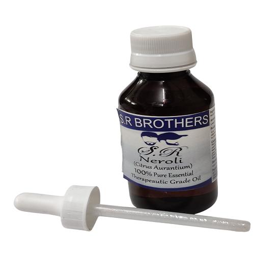 S.R Brothers NEROLI (Citrus Aurantium) Pure & Natural Therapeutic Grade Essential Oil Plastic with Dropper 10 ml
S.R Brothers NEROLI (Citrus Aurantium) Pure & Natural Therapeutic Grade Essential Oil Plastic with Dropper 10 ml
