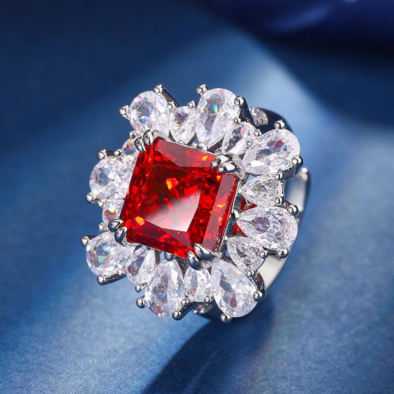 Autumn And Winter Jewelry High Carbon Diamond Ice Flower Cut Copper Inlaid Princess Square Premium Set 10 * 10
Autumn And Winter Jewelry High Carbon Diamond Ice Flower Cut Copper Inlaid Princess Square Premium Set 10 * 10