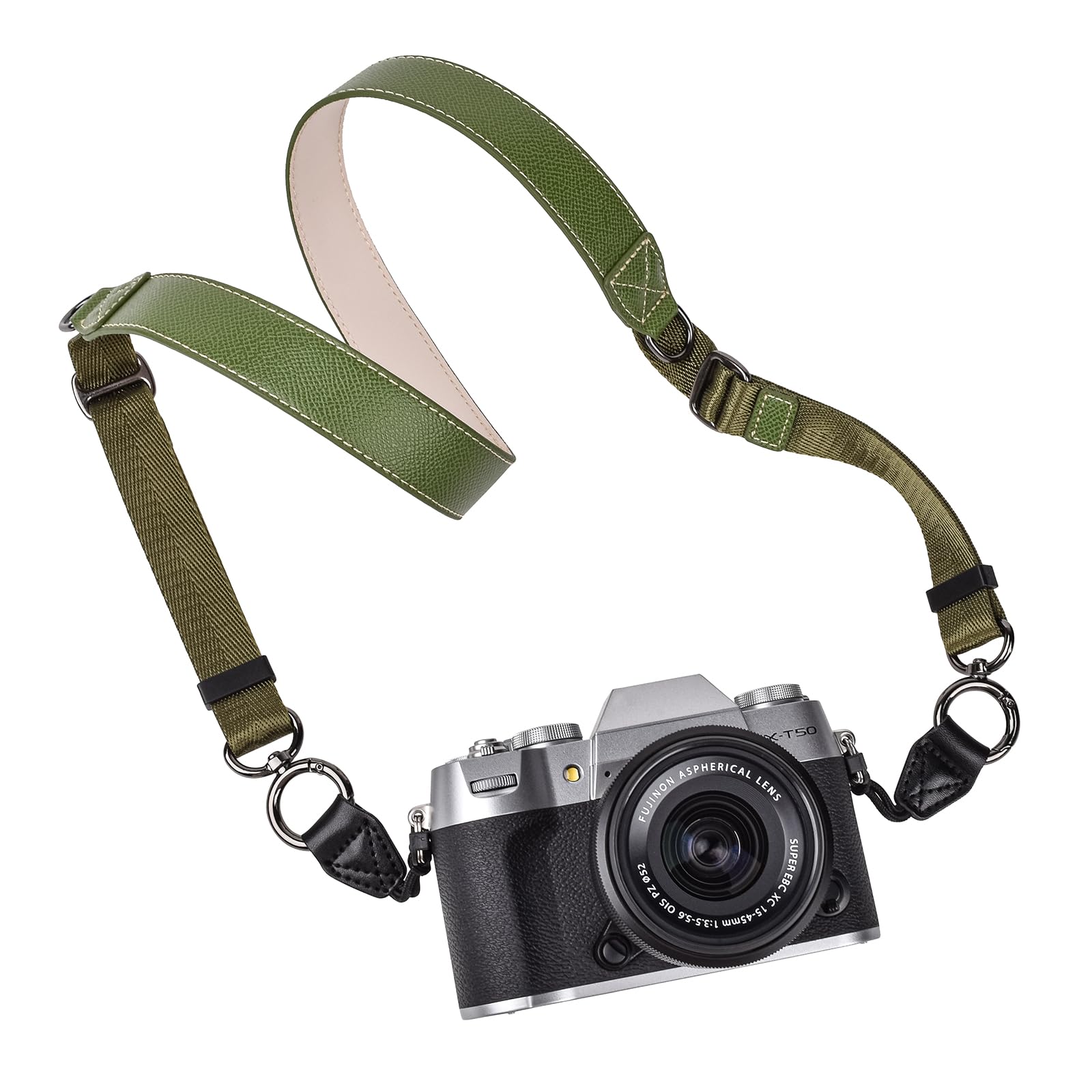 VOVMOEYA Camera Camera Neck Strap with Triangle Ring for and Compatible with Fuji Compact and Mirrorless Digital Total Crossbody or Neck Drop PU
VOVMOEYA Camera Camera Neck Strap with Triangle Ring for and Compatible with Fuji Compact and Mirrorless Digital Total Crossbody or Neck Drop PU