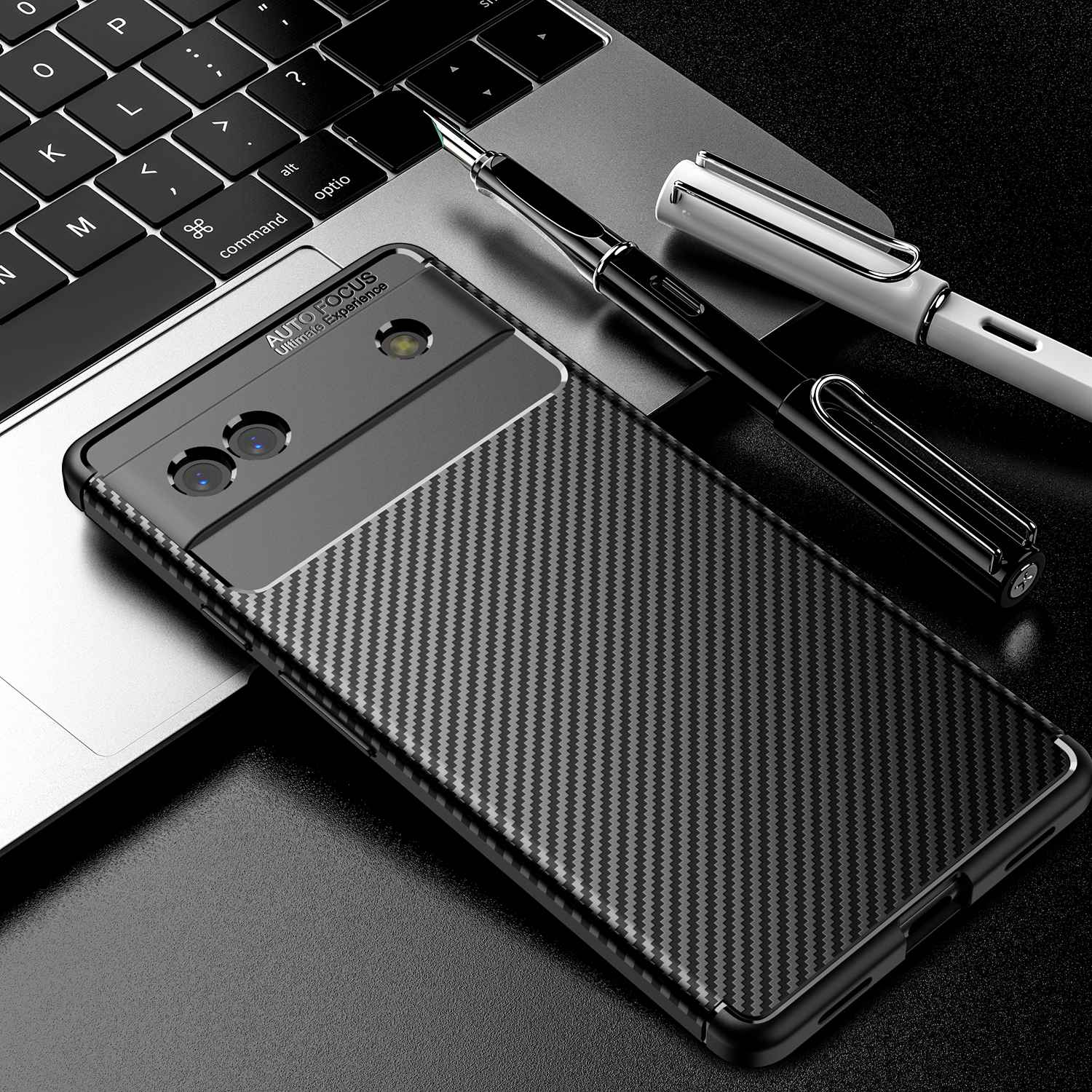For Google Pixel 6a Carbon Fiber Texture Collision Resistant Mobile Phone Case Soft TPU Back Cover Black
For Google Pixel 6a Carbon Fiber Texture Collision Resistant Mobile Phone Case Soft TPU Back Cover Black