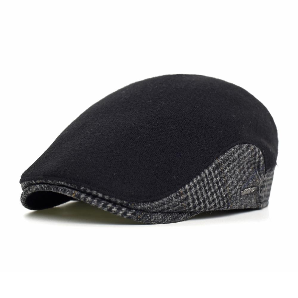 Winter Autumn Wool Warm Newsboy Cap Men Women Thick Warm Vintage Casual Fashion Berets Gatsby Flat Hat Peaked Cap Adjustable 56-59cm чорний
Winter Autumn Wool Warm Newsboy Cap Men Women Thick Warm Vintage Casual Fashion Berets Gatsby Flat Hat Peaked Cap Adjustable 56-59cm чорний