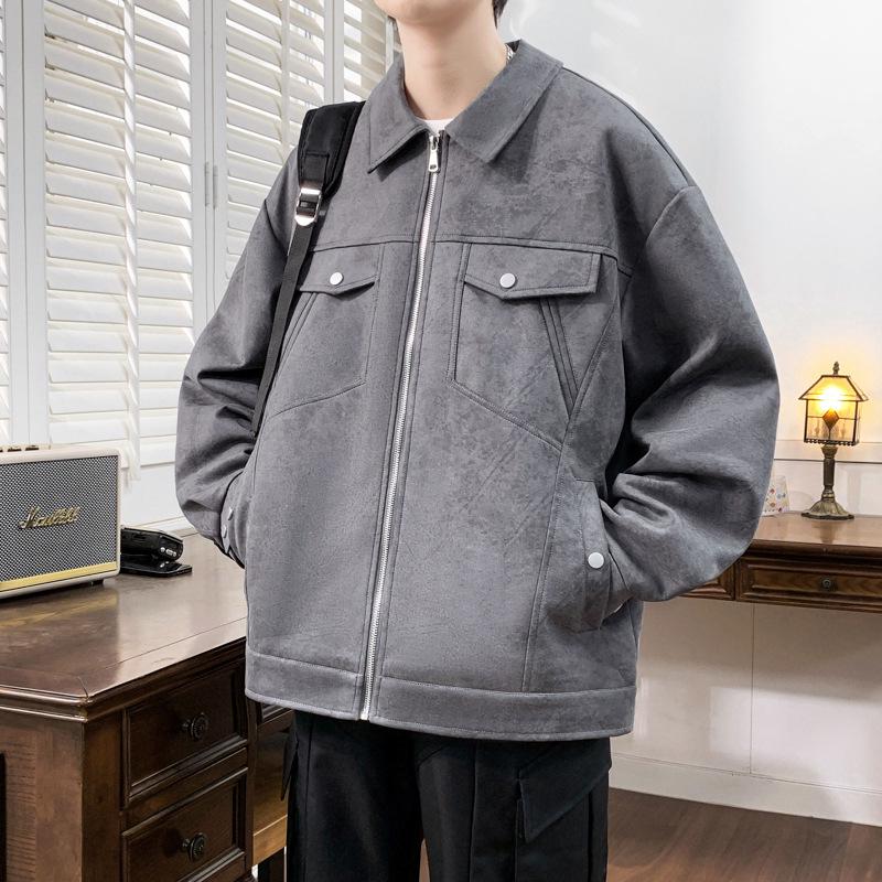 Men s Plus Size PU Leather Suede Velvet Workwear Jacket 2025 Autumn Collection L
Men s Plus Size PU Leather Suede Velvet Workwear Jacket 2025 Autumn Collection L