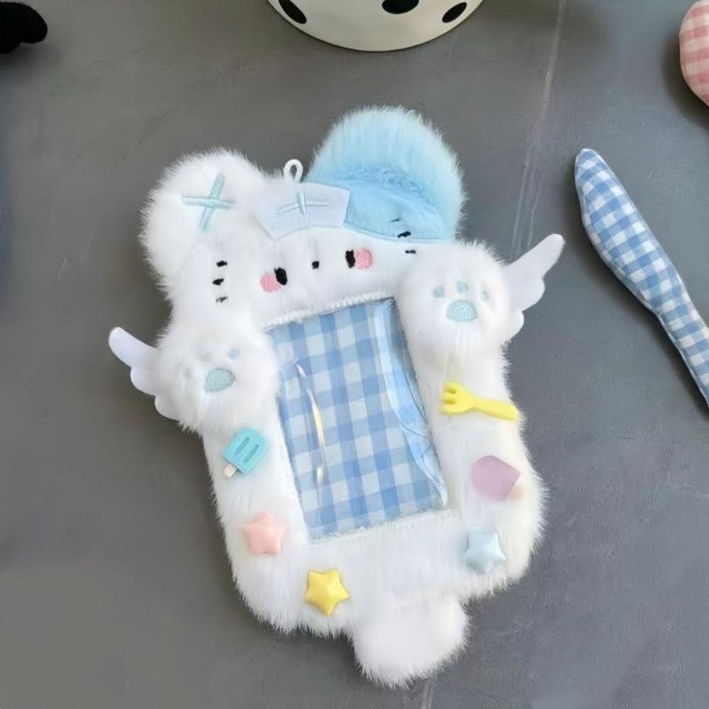 Cute 3In Card Holder Cartoon Cat/Rabbit Portable Photocards Holder Kpop Photo Card Cover Bus Card Meal Card синій
Cute 3In Card Holder Cartoon Cat/Rabbit Portable Photocards Holder Kpop Photo Card Cover Bus Card Meal Card синій