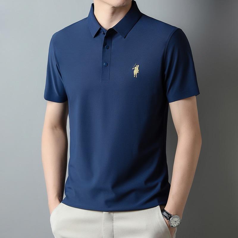 Мужская футболка-поло с коротким рукавом из ледяного шелка TrendHub, модная вышитая футболка для гольфа Paul, тонкая повседневная деловая футболка M темно-синий
Мужская футболка-поло с коротким рукавом из ледяного шелка TrendHub, модная вышитая футболка для гольфа Paul, тонкая повседневная деловая футболка M темно-синий
