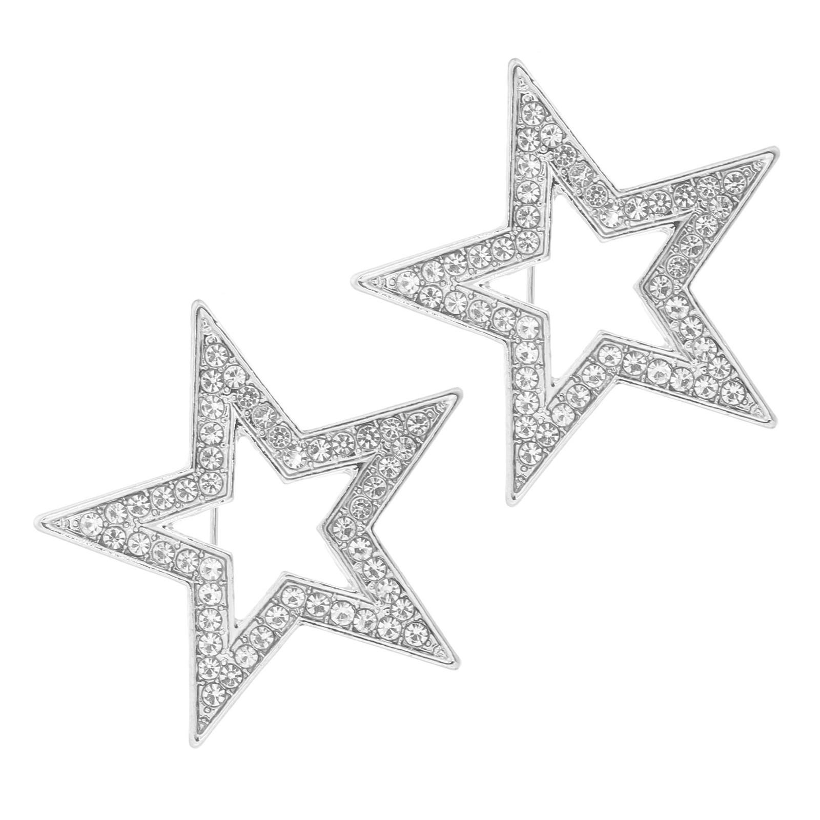 2Pcs Fashion Star Brooch Pin for Formal To Casual Most Occasion Wear Rhinestoned Corsage Safety Badge Pin серебряный
2Pcs Fashion Star Brooch Pin for Formal To Casual Most Occasion Wear Rhinestoned Corsage Safety Badge Pin серебряный