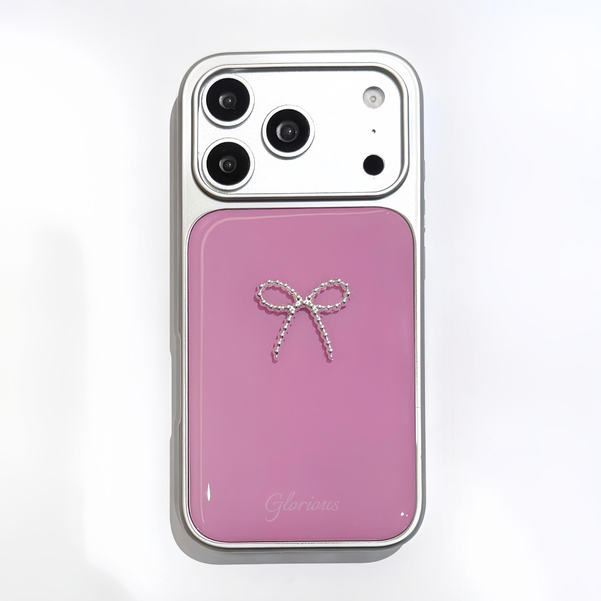 Sequin Snowflake Bow Phone Case for iPhone 16/15 Pro/17 Pro Max - Stylish Protective Cover for Women iPhone 17 Pro розовый
Sequin Snowflake Bow Phone Case for iPhone 16/15 Pro/17 Pro Max - Stylish Protective Cover for Women iPhone 17 Pro розовый