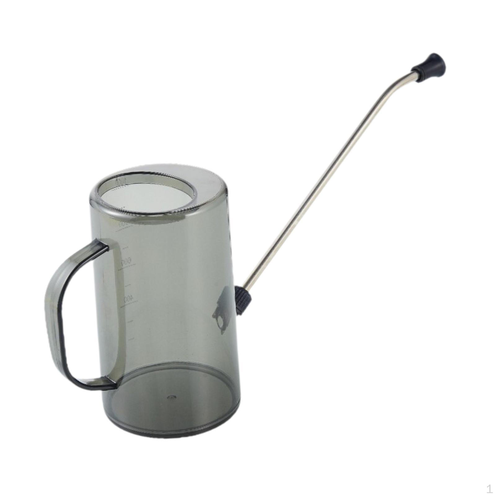 Лейка для дома с длинным носиком, 1 л, большой емкости для разбрызгивания воды серый
Лейка для дома с длинным носиком, 1 л, большой емкости для разбрызгивания воды серый