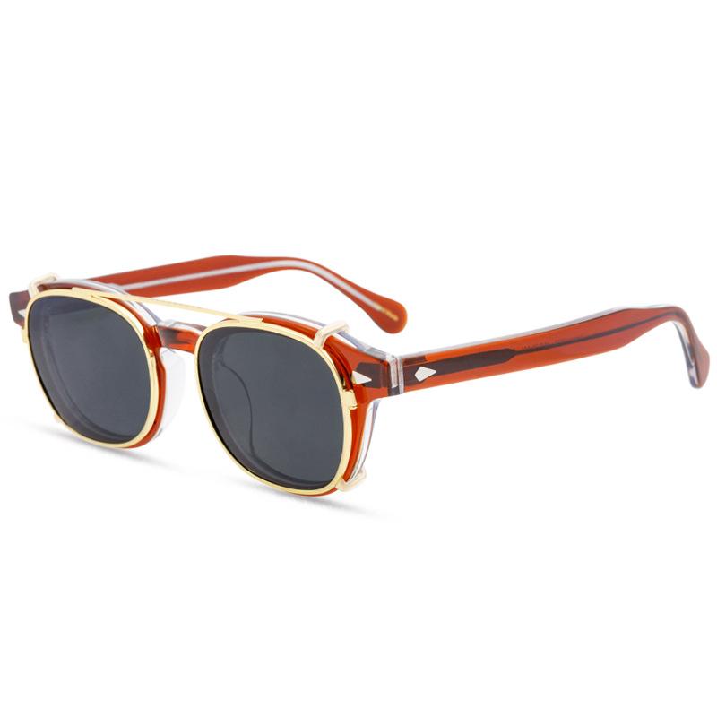 Designer Brand Men S Classical Square Sunglasses New Arrive Vintage Tortoise Acetate Clip On Solar Glasses Men
Designer Brand Men S Classical Square Sunglasses New Arrive Vintage Tortoise Acetate Clip On Solar Glasses Men