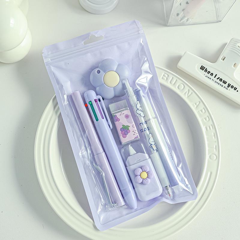 Cute 7-Piece Back-to-School Stationery Gift Set for Students
Cute 7-Piece Back-to-School Stationery Gift Set for Students