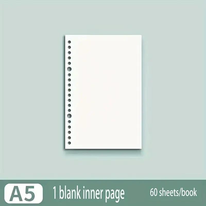60 Sheets Notebook Refill Notepad Loose Leaf Binder Paper A4/ B5/A5 Blank/Grid/Lined Notebooks Writing Pads Office School
60 Sheets Notebook Refill Notepad Loose Leaf Binder Paper A4/ B5/A5 Blank/Grid/Lined Notebooks Writing Pads Office School
