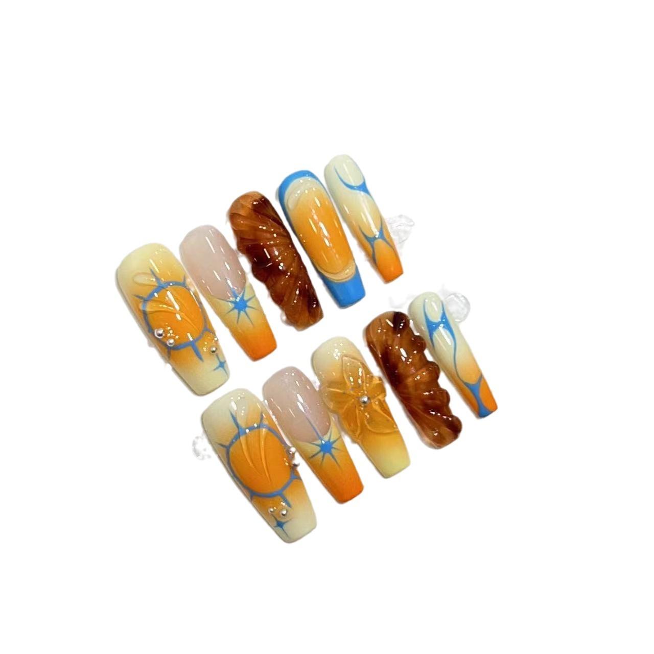 Ручная работа Дофаминовый румянец для личности Французская ручная роспись Трехмерный цветок Маникюр Съемные Накладные ногти Готовый продукт Large L
Ручная работа Дофаминовый румянец для личности Французская ручная роспись Трехмерный цветок Маникюр Съемные Накладные ногти Готовый продукт Large L