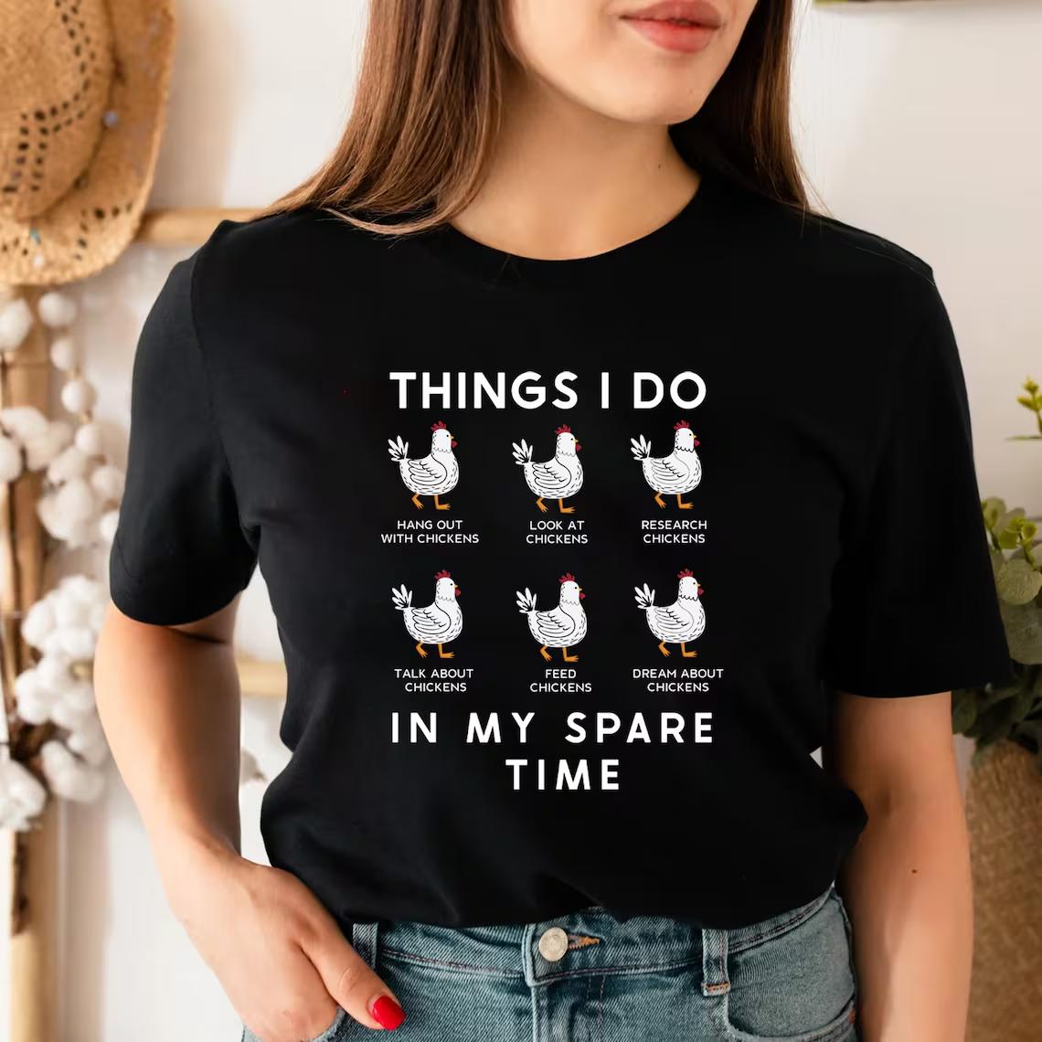 Funny Chicken Shirt Chicken Girl Shirt Chicken Mom Shirt Farm Girl Shirt Farm Family ShirtChicken Tee Farmer Dad Shirt S
Funny Chicken Shirt Chicken Girl Shirt Chicken Mom Shirt Farm Girl Shirt Farm Family ShirtChicken Tee Farmer Dad Shirt S