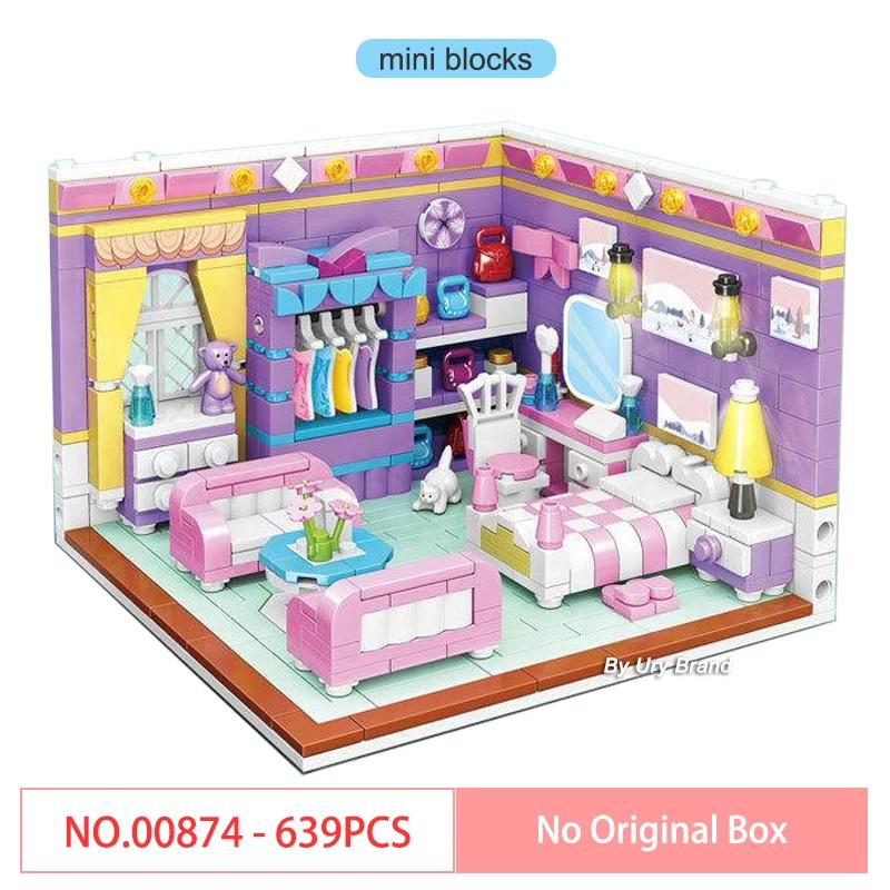 Friends Mini Bricks Girls Bedroom Morden Princess Set Playground House Designer DIY Building Block Toys for Kids Christmas Gifts
Friends Mini Bricks Girls Bedroom Morden Princess Set Playground House Designer DIY Building Block Toys for Kids Christmas Gifts