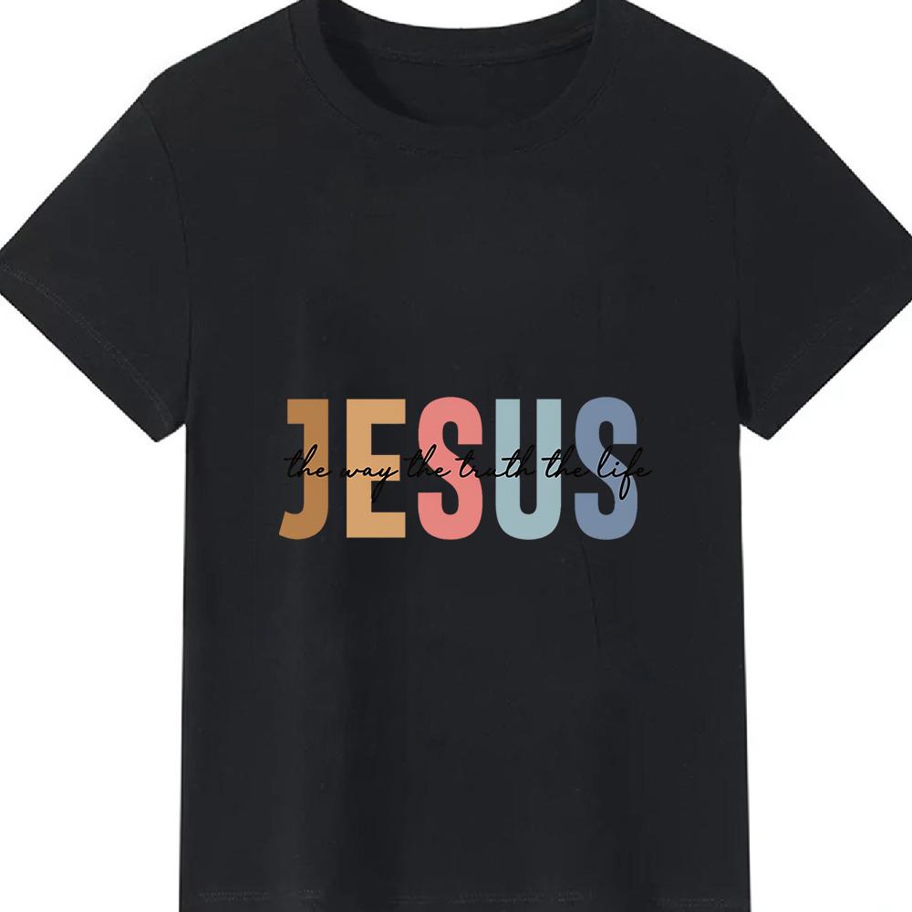 Christian T Shirt Women Unisex Jesus The Way Truth Life TShirt Graphic T Shirts Vintage T Shirt Camisetas Women Clothing Vintage 4XL
Christian T Shirt Women Unisex Jesus The Way Truth Life TShirt Graphic T Shirts Vintage T Shirt Camisetas Women Clothing Vintage 4XL