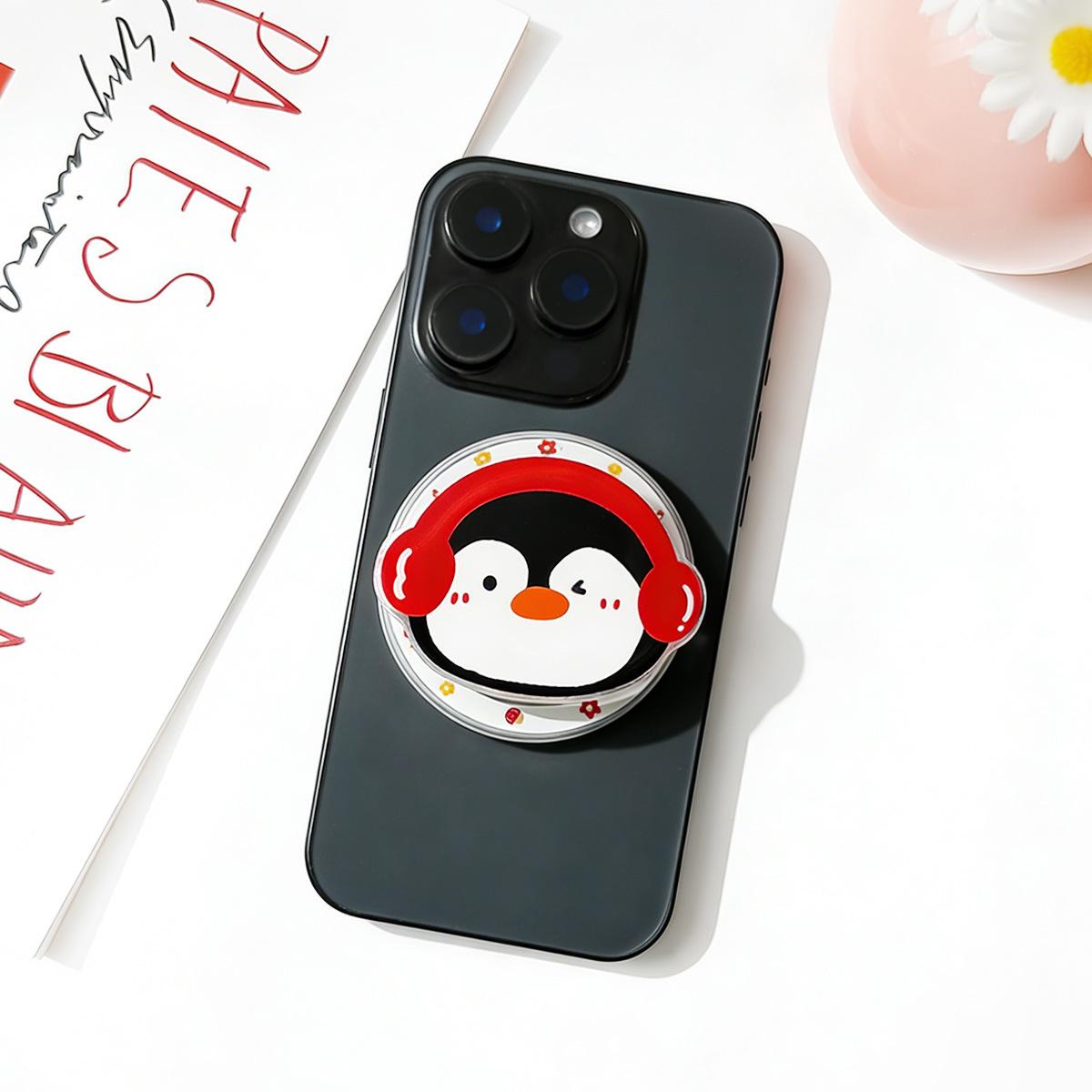 Cute Cartoon Animal MagSafe Silicone Phone Holder - Folding Telescopic Design
Cute Cartoon Animal MagSafe Silicone Phone Holder - Folding Telescopic Design