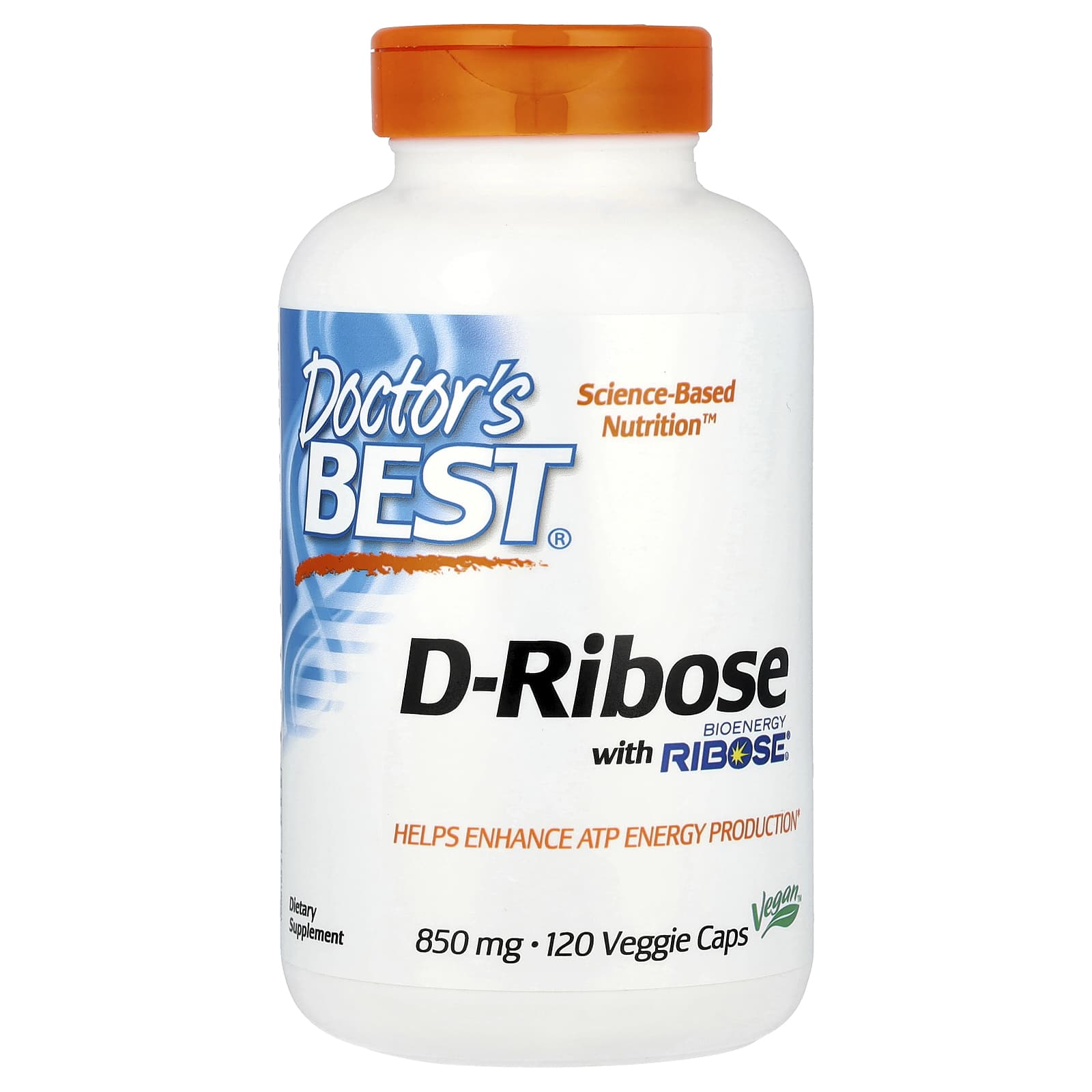 Doctor S Best, Bioenergy D-Ribose with Ribose, 850Mg, 120 Veggie Caps (170Mg per Capsule)
Doctor S Best, Bioenergy D-Ribose with Ribose, 850Mg, 120 Veggie Caps (170Mg per Capsule)