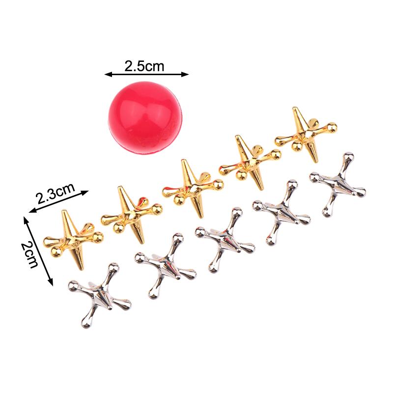 Classic Vintage Retro Mini Metal Jacks Game with Balls Tabletop Toy Portable Stress Relief Fidget Toy for Adults Party Favor
Classic Vintage Retro Mini Metal Jacks Game with Balls Tabletop Toy Portable Stress Relief Fidget Toy for Adults Party Favor