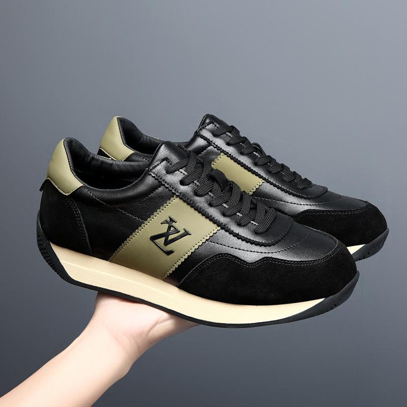 Кожаные кеды мужские модные универсальные туфли мужские туфли дышащая воловья кожа мужские легкие роскошные модные повседневные туфли 44 чёрный
Кожаные кеды мужские модные универсальные туфли мужские туфли дышащая воловья кожа мужские легкие роскошные модные повседневные туфли 44 чёрный