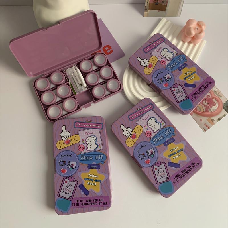 Candy Color Contact Lens Box Girl s Contact Lenses Case Travel Portable Beauty Eye Box Contact Lens Cases with Mirror Tweezers
Candy Color Contact Lens Box Girl s Contact Lenses Case Travel Portable Beauty Eye Box Contact Lens Cases with Mirror Tweezers