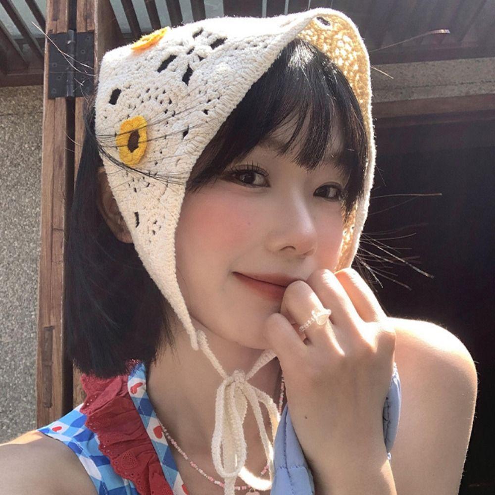 Sweet Floral Knitted Headband Flower Bohemian Hair Band Ethnic Style Turban Girl Hair Accessories Style6
Sweet Floral Knitted Headband Flower Bohemian Hair Band Ethnic Style Turban Girl Hair Accessories Style6