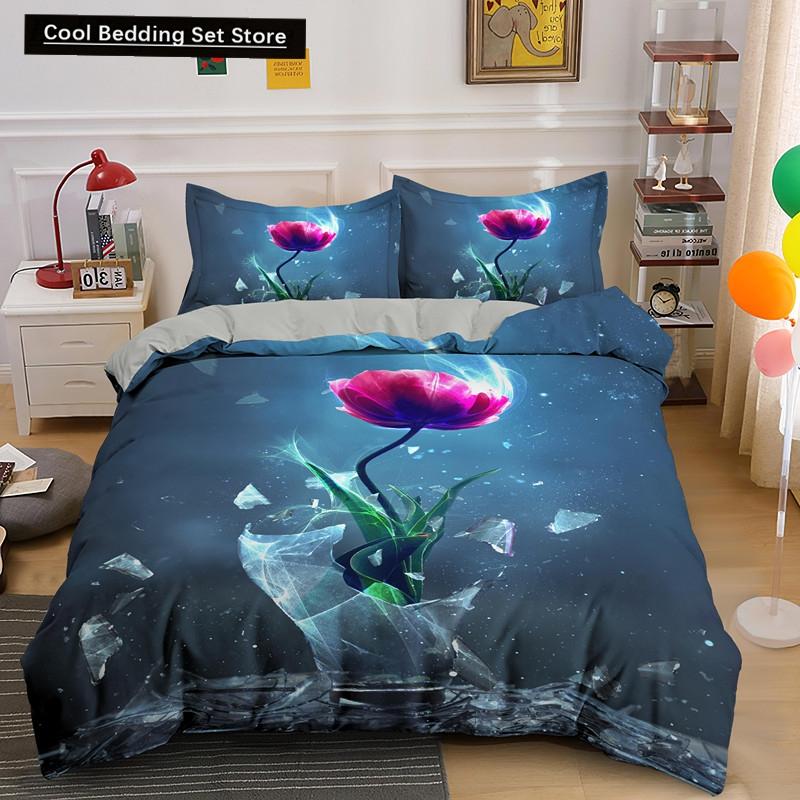 Red Rose King Queen Duvet Cover Romantic Flowers Bedding Set for Kids Teens Adults Girly 3D Floral Black Soft 2/3pcs Quilt Cover EU single(135x200cm)
Red Rose King Queen Duvet Cover Romantic Flowers Bedding Set for Kids Teens Adults Girly 3D Floral Black Soft 2/3pcs Quilt Cover EU single(135x200cm)