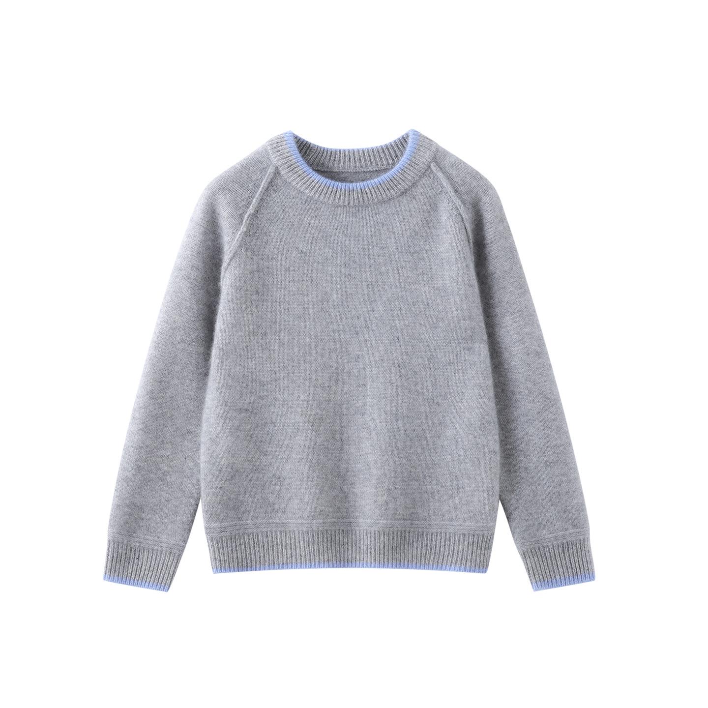 Children s Cashmere Sweater: Solid Color Girls Knitwear & Color Block Boys Round Neck Pullover 130 cm
Children s Cashmere Sweater: Solid Color Girls Knitwear & Color Block Boys Round Neck Pullover 130 cm