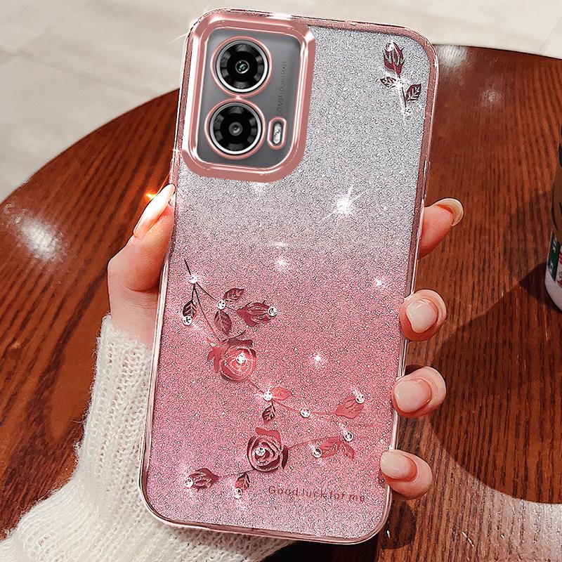 KADEM For Motorola Moto G24 5G/Moto G24 4G Case TPU Bling Glitter Rhinestone Phone Guard Cover Rose Gold
KADEM For Motorola Moto G24 5G/Moto G24 4G Case TPU Bling Glitter Rhinestone Phone Guard Cover Rose Gold