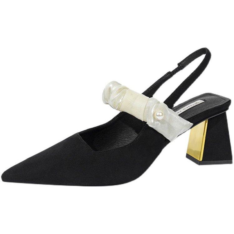 No collision! Soft leather version~ pointed head bag head mesh sandals women s new thick high-heeled empty shoes in summer 2025 40
No collision! Soft leather version~ pointed head bag head mesh sandals women s new thick high-heeled empty shoes in summer 2025 40