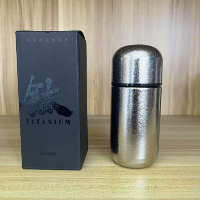 Fockety Mini Water Bottle, 150ml Double Layer Pure Ti Metal Portable Small Bottle with Sturdy Structure, for Outdoor Travel Work 101-200ml серебряный
Fockety Mini Water Bottle, 150ml Double Layer Pure Ti Metal Portable Small Bottle with Sturdy Structure, for Outdoor Travel Work 101-200ml серебряный