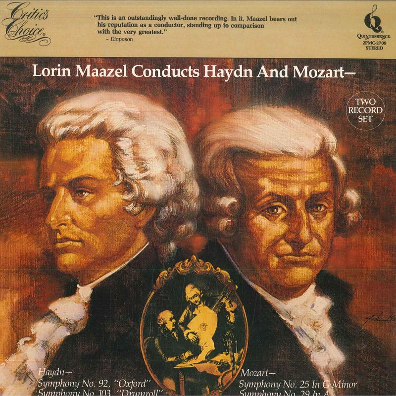 LP Record HAYDN MOZART LORIN MAAZEL RADIO Lorin Maazel Conducts Haydn And Moz 2PMC2709 QUINTESSENCE 1980 US Classical Used
LP Record HAYDN MOZART LORIN MAAZEL RADIO Lorin Maazel Conducts Haydn And Moz 2PMC2709 QUINTESSENCE 1980 US Classical Used