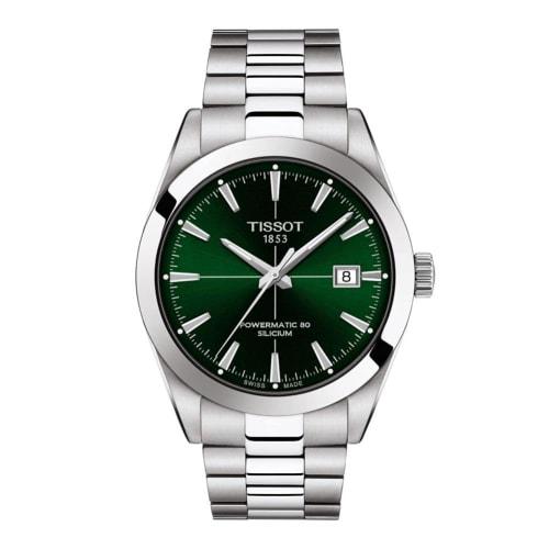 Tissot Gentleman Automatic Watch with Bracelet, Officially Imported, Men s, T1274071109101, Green Dial
Tissot Gentleman Automatic Watch with Bracelet, Officially Imported, Men s, T1274071109101, Green Dial