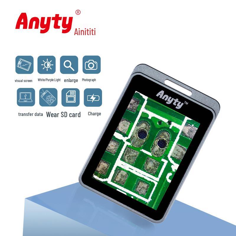 Ainiti Mini Cube Microscope: Dual Light, High Magnification, Portable Purple & White Handheld Magnifier for Creative Education
Ainiti Mini Cube Microscope: Dual Light, High Magnification, Portable Purple & White Handheld Magnifier for Creative Education