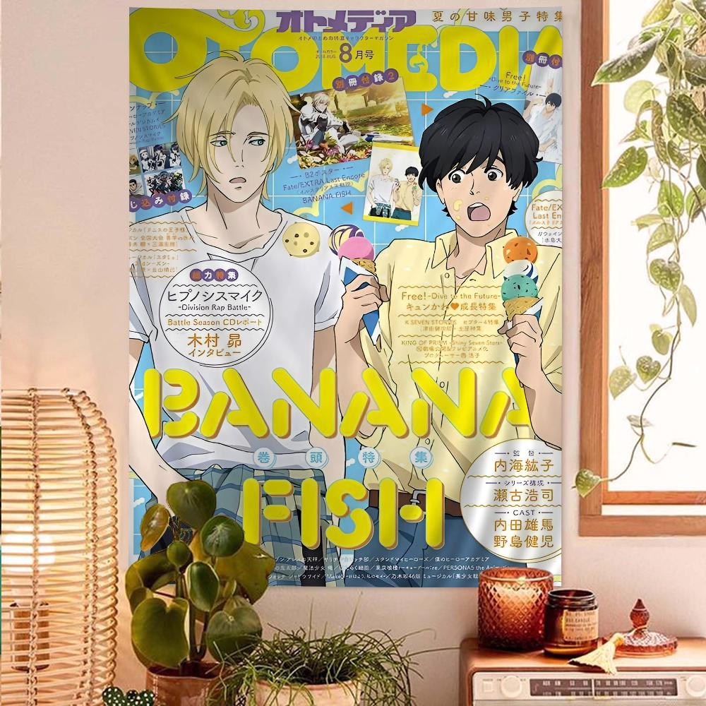 Banana Fish 2020 Супер Счастливое Место Фан-Мероприятие Настенный Гобелен BL Манга Эстетика Модный Декор Комнаты для Яой Аниме Фанатов 74x94cm(29x37in)
Banana Fish 2020 Супер Счастливое Место Фан-Мероприятие Настенный Гобелен BL Манга Эстетика Модный Декор Комнаты для Яой Аниме Фанатов 74x94cm(29x37in)