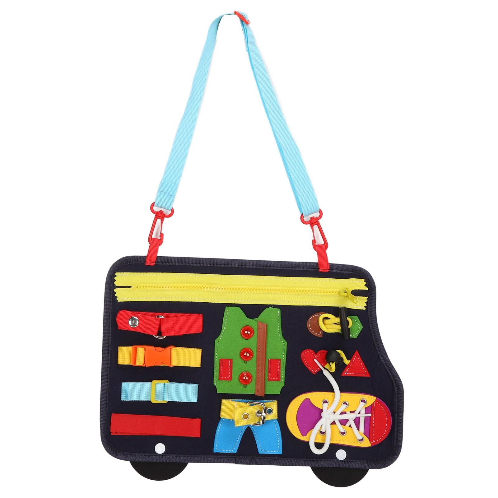 Sensory Activity Board Relief Anxiety Puzzle Bus Shape Dementia Sensory Pad for Old People Toddlers
Sensory Activity Board Relief Anxiety Puzzle Bus Shape Dementia Sensory Pad for Old People Toddlers