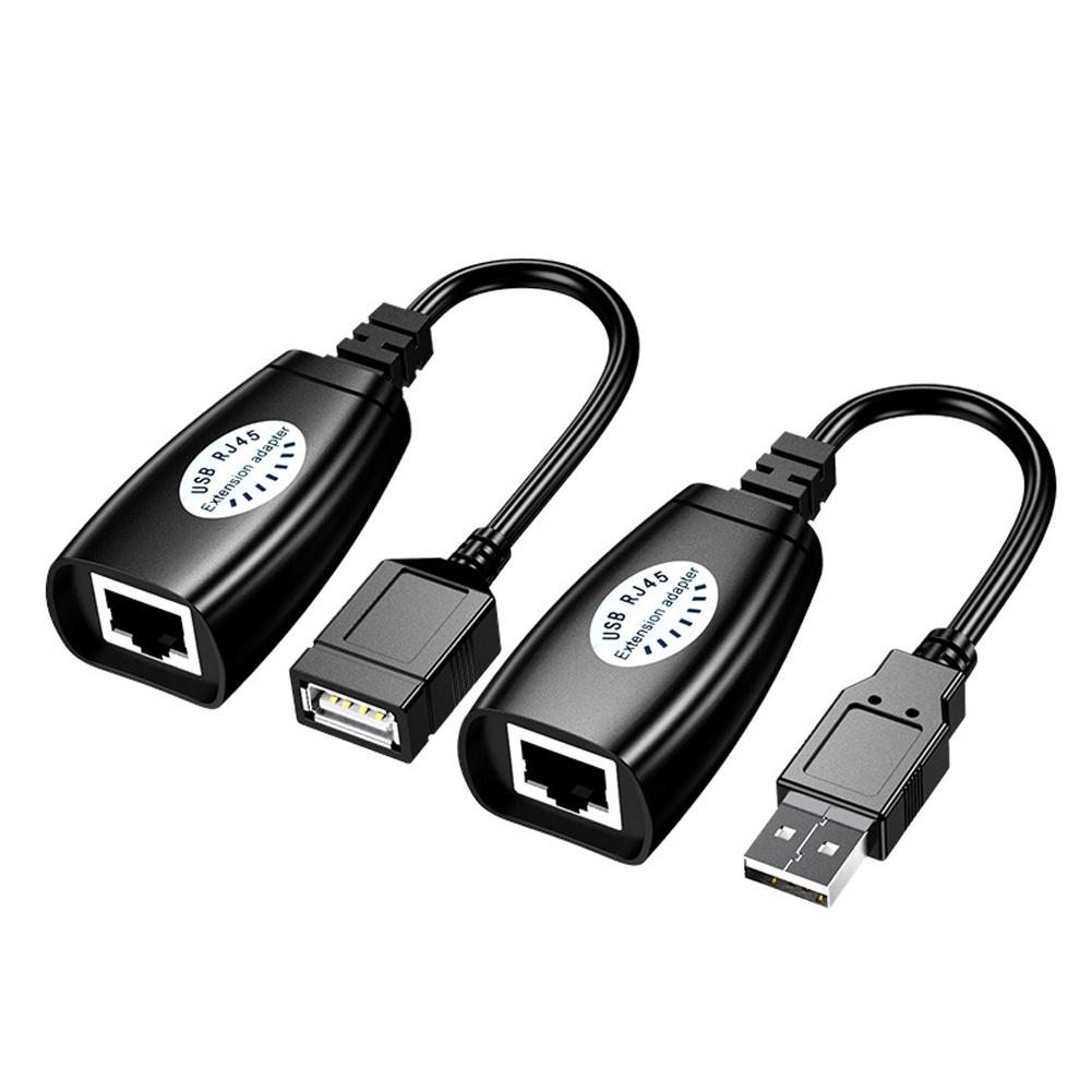 USB Rj45 Network Ethernet Lan Cable Extender Professional Portable 50m Signal Amplifier чорний
USB Rj45 Network Ethernet Lan Cable Extender Professional Portable 50m Signal Amplifier чорний