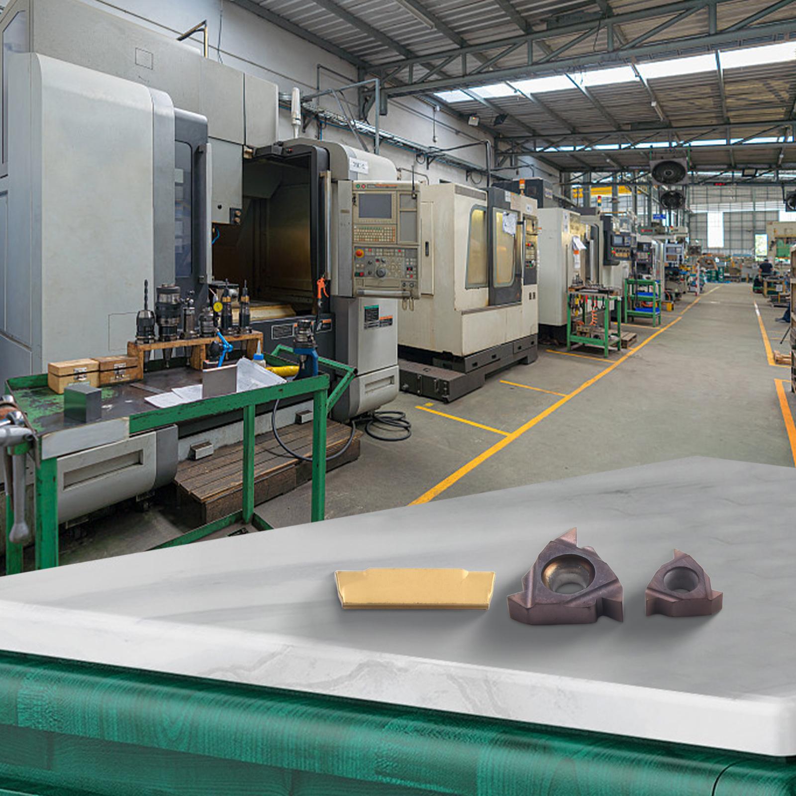 Set of Carbide Turning Inserts for CNC Lathes Includes CCMT060204 DCMT070204 11IR AG60 16ER AG60 for Machining Applications China Mainland
Set of Carbide Turning Inserts for CNC Lathes Includes CCMT060204 DCMT070204 11IR AG60 16ER AG60 for Machining Applications China Mainland