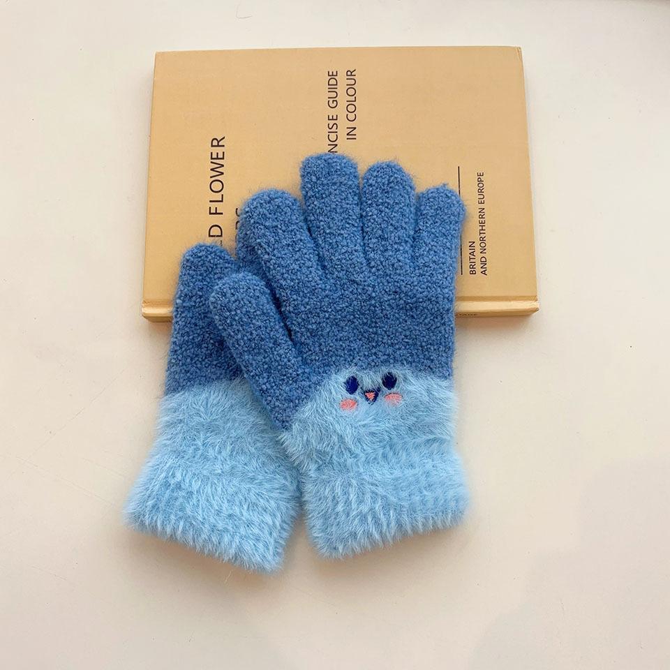 Children s Gloves For Girs Boys Winter Thick Warm Fashion Cute Smiley Embroidery Five Fingers Gloves For Teenagers Students синій
Children s Gloves For Girs Boys Winter Thick Warm Fashion Cute Smiley Embroidery Five Fingers Gloves For Teenagers Students синій