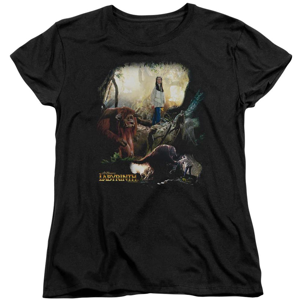 Labyrinth Sarah and Ludo Womens T Shirt Black 3XL
Labyrinth Sarah and Ludo Womens T Shirt Black 3XL