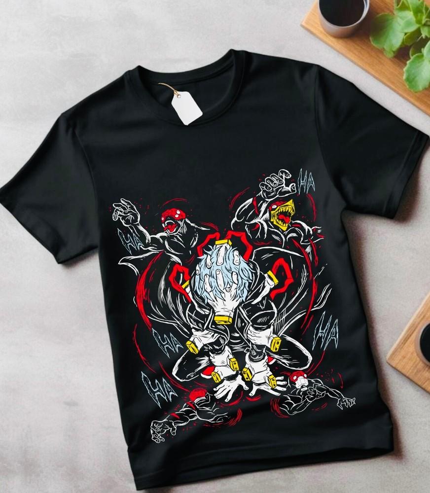 Tomura Shigaraki T-shirt My Hero Academia Graphic Custom Shirts Anime Gift Shirt 3XL
Tomura Shigaraki T-shirt My Hero Academia Graphic Custom Shirts Anime Gift Shirt 3XL