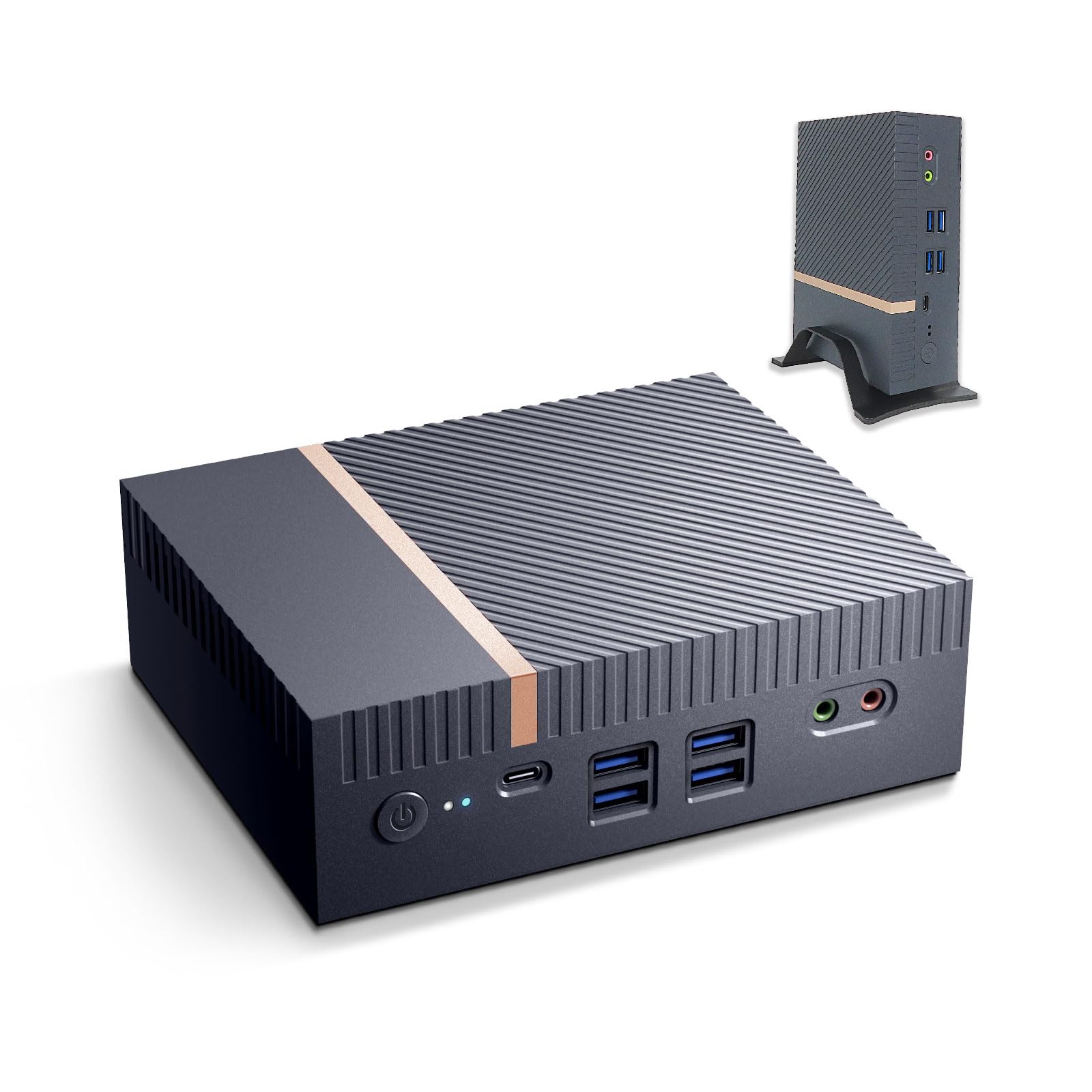Skynew Mini PC Intel 13th Generation Core 16GB DDR5 512GB SSD Win11 6E Bluetooth LAN Thunderbolt4 Compatible Model W13 i7-1360P Wi-Fi 5.3 2.5Gbps
Skynew Mini PC Intel 13th Generation Core 16GB DDR5 512GB SSD Win11 6E Bluetooth LAN Thunderbolt4 Compatible Model W13 i7-1360P Wi-Fi 5.3 2.5Gbps