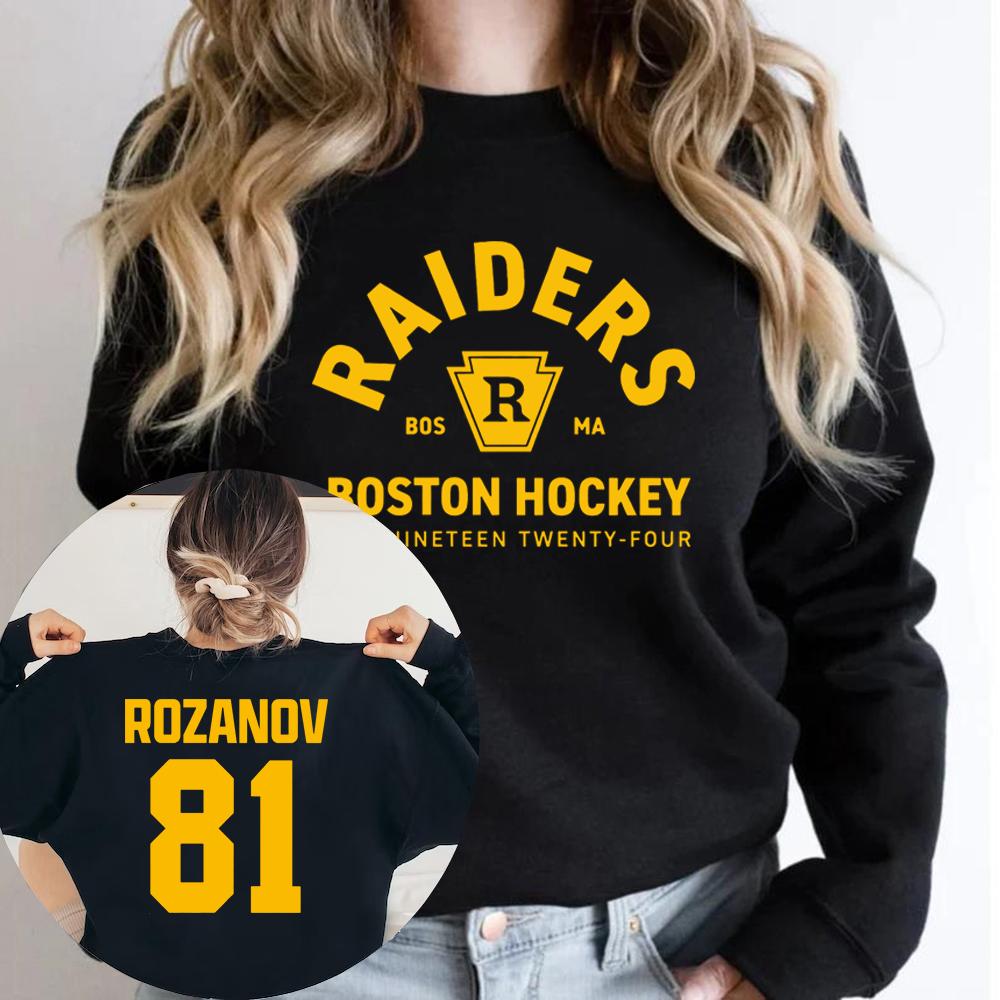 Ilya Rozanov 81-Boston Raiders Sweatshirt Heated Rivalry Inspired Sweater Unisex Crewneck Sweatshirts Hockey Romance Gift Hoodie S чёрный
Ilya Rozanov 81-Boston Raiders Sweatshirt Heated Rivalry Inspired Sweater Unisex Crewneck Sweatshirts Hockey Romance Gift Hoodie S чёрный