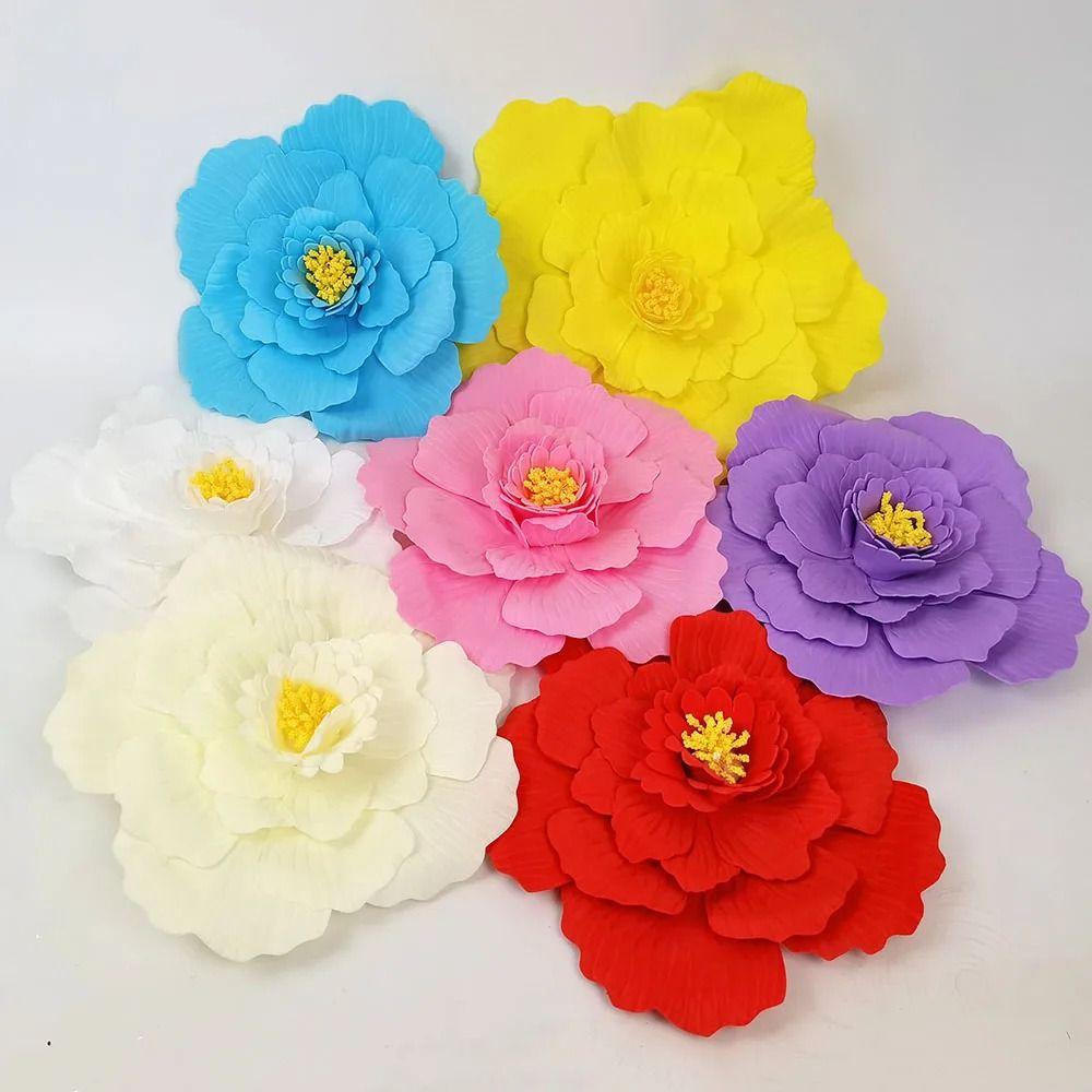 50cm PE Flat Bottom Peony Wedding Decoration Fake Flower New Artificial Foam Flower
50cm PE Flat Bottom Peony Wedding Decoration Fake Flower New Artificial Foam Flower