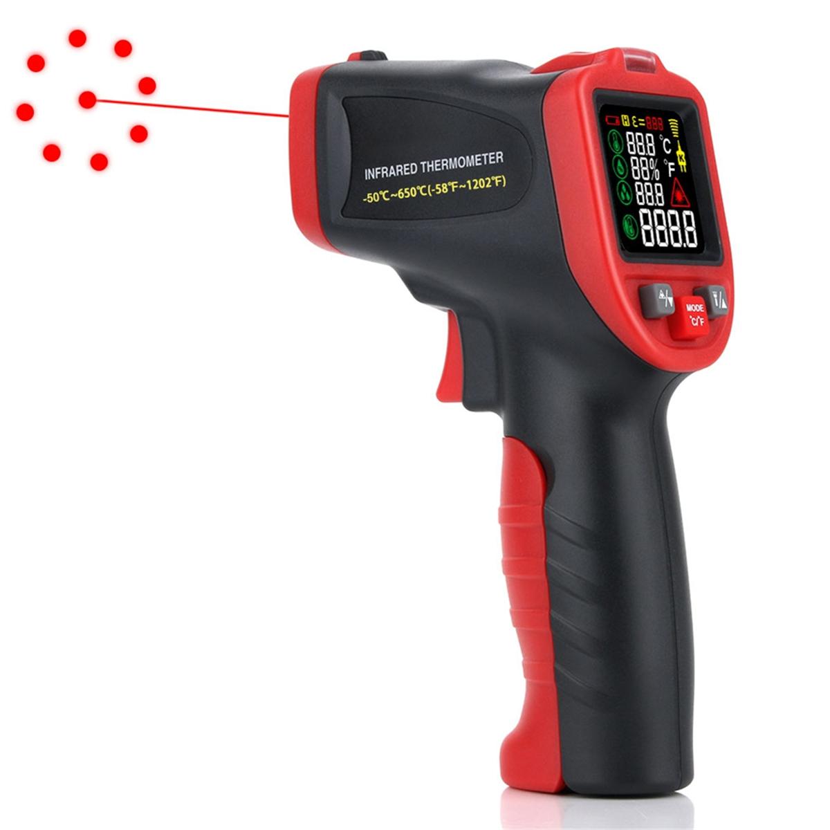 2025+ Infrared Thermometer Non-Contact Digital IR Thermometer Laser Temperature Meter Pyrometer Hygrometer Colorful LCD China Mainland
2025+ Infrared Thermometer Non-Contact Digital IR Thermometer Laser Temperature Meter Pyrometer Hygrometer Colorful LCD China Mainland