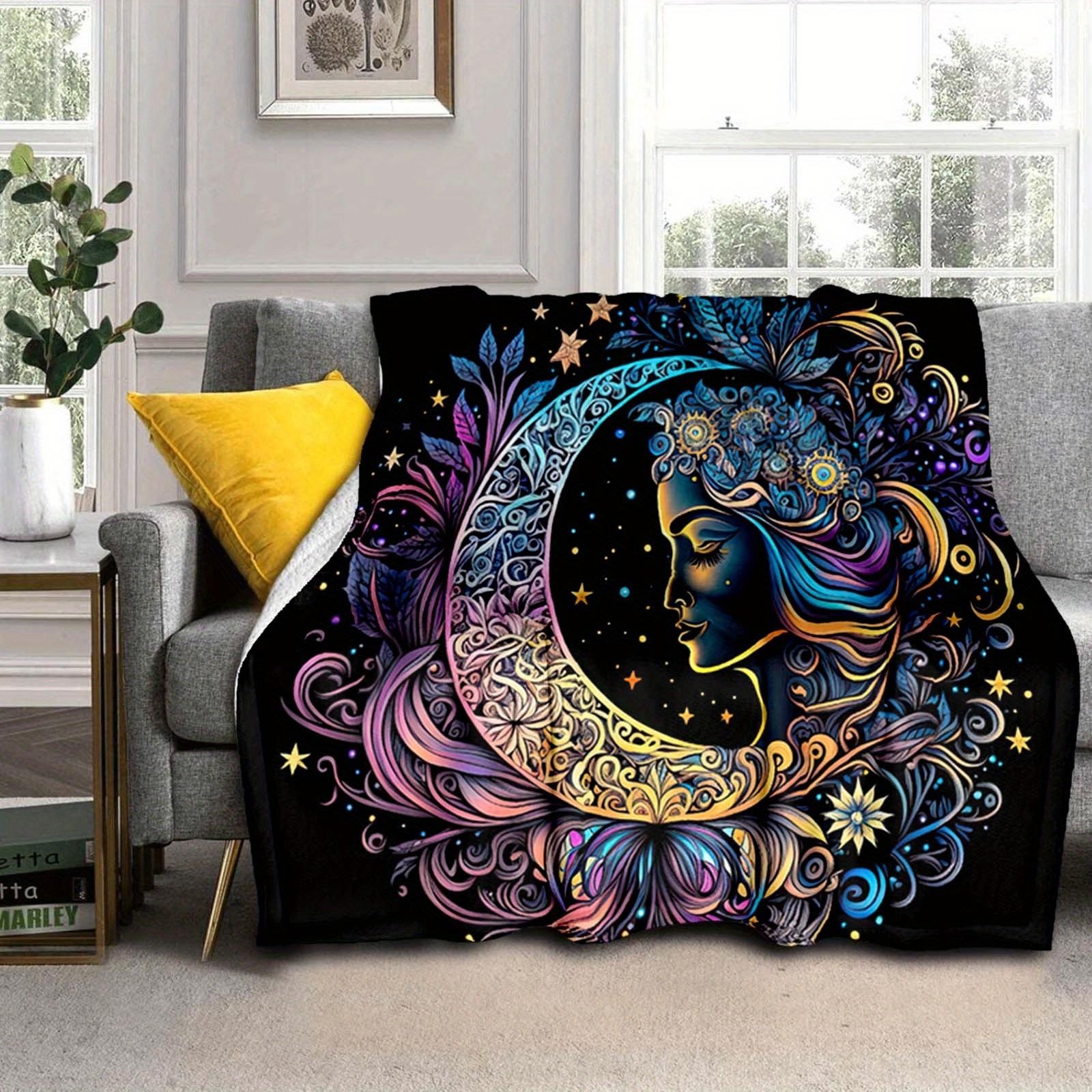 1pc Beautiful Moon Printed Blanket,Soft And Comfortable Blanket, Travel Sofa Bed, Office Home Decor, Birthday Gift Blanket, Boys, Girls 130cmx150cm
1pc Beautiful Moon Printed Blanket,Soft And Comfortable Blanket, Travel Sofa Bed, Office Home Decor, Birthday Gift Blanket, Boys, Girls 130cmx150cm