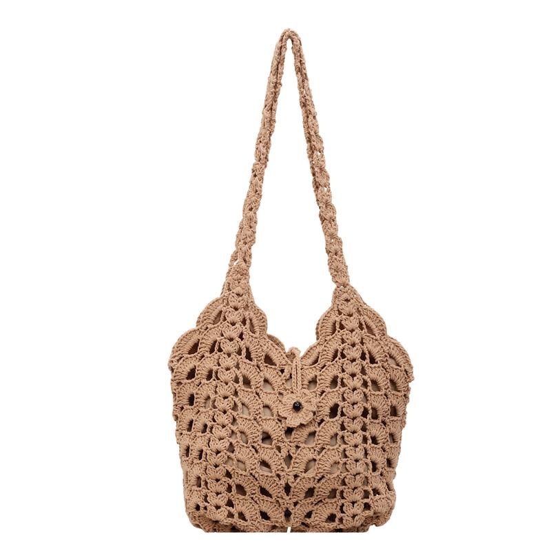 Fashion Handmade Crochet Hollow Tote Bag for Women Daily Boho Beach Handbag for Summer Vacation Multi-color Woven Shoulder Bags хакі
Fashion Handmade Crochet Hollow Tote Bag for Women Daily Boho Beach Handbag for Summer Vacation Multi-color Woven Shoulder Bags хакі